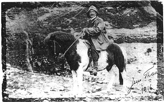 Jens Thau i Island 1916