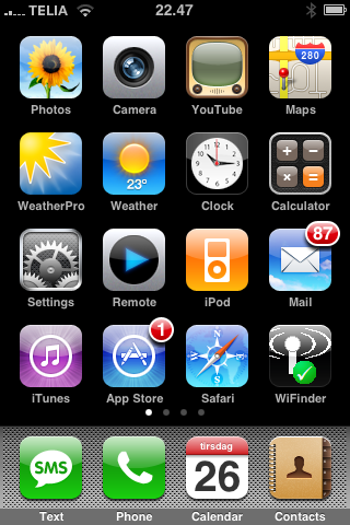 iPhone desktop